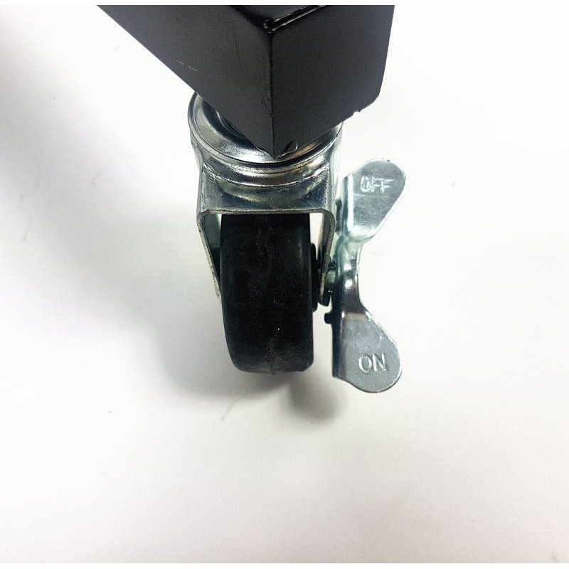 Grand présentoir métal noir 4 étages - 0061
