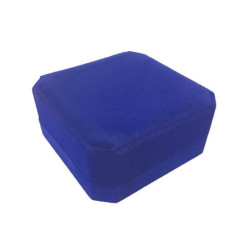 1 astuccio in velluto blu reale per bracciale
